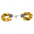 Furry Soft Metal Handcuffs Couple Chastity Sex Toys Role playing Erotic Products Adult Games SM Bondage Handcuffs  Silver leopard print