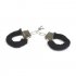 Furry Soft Metal Handcuffs Couple Chastity Sex Toys Role playing Erotic Products Adult Games SM Bondage Handcuffs  Silver leopard print