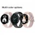 Fw07 Smart Watch Bluetooth Call Offline Payment Voice Assistant Full Touch Screen Sports Smartwatch Gold Pink