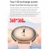 Fw07 Smart Watch Bluetooth Call Offline Payment Voice Assistant Full Touch Screen Sports Smartwatch Gold Pink