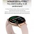 Fw07 Smart Watch Bluetooth Call Offline Payment Voice Assistant Full Touch Screen Sports Smartwatch Gold Pink