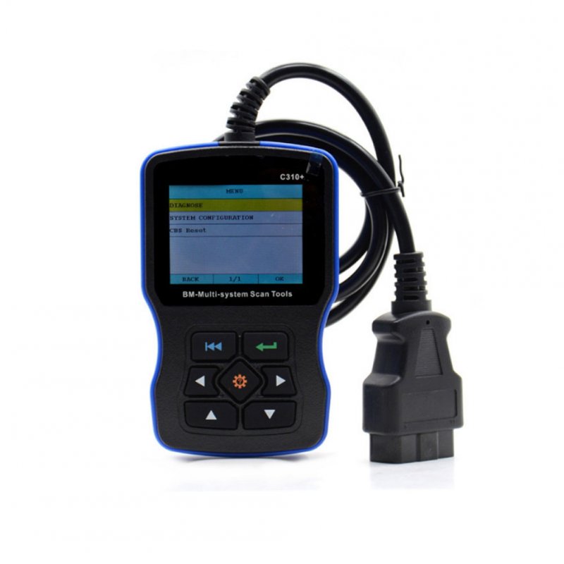 C310+ Car Detector Fault Diagnosis Instrument Tool Multilingual Code Reading Card Automobile Scan Tool 