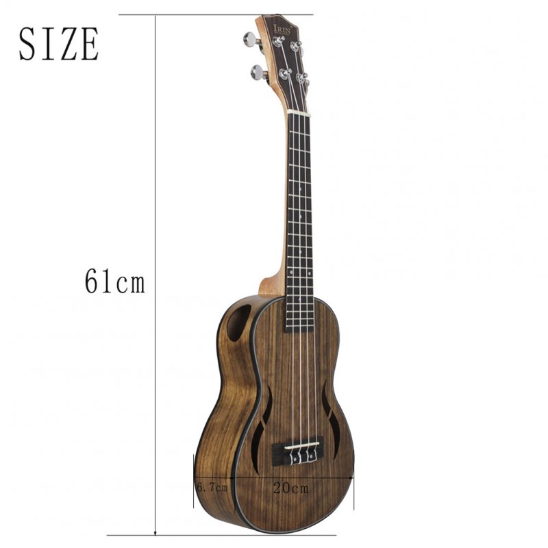 23/26 inches 18 Frets Walnut Ukulele Hawaiian Small Guitar Hawaii 4 String Guitar 26 inches_18 frets walnuts
