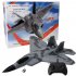 Fx622 2 4G Remote Control Plane Fixed Wing Small F22 Fighter Aircraft Model Toy RC Glider Camouflage