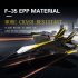Fx635 Remote Control Aircraft 2 4g F35 Fighter Fixed Wing RC Glider Epp Foam RC Airplane Toys Black