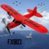 Fx803 Remote Control Glider Epp Foam Fixed Wing Electric Airplane Model Toys Rc Aircraft Blue
