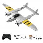 Fx816 Remote Control Glider P38 Fighter Fixed-wing Aircraft Model Toys