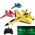 Fx820 2 4g Remote Control Fighter Su35 Fixed wing Glider Foam Aircraft Electric Aircraft Toys Blue