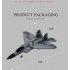 Fx822 Remote Control Aircraft F22 Fighter Jet Fixed Wing Glider Children Foam Plane Model Toys Camouflage