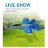 Fx828 Remote Control Fighter F18 Fixed wing Aircraft Model Toy Electric Airplane Toys Blue