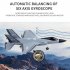 Fx935 Rc Airplane 2 4g 4ch F35 Fighter Epp Drone Remote Control Plane Electric Rc Aircraft Model Toys Black