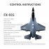 Fx935 Rc Airplane 2 4g 4ch F35 Fighter Epp Drone Remote Control Plane Electric Rc Aircraft Model Toys Black