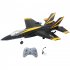 Fx935 Rc Airplane 2 4g 4ch F35 Fighter Epp Drone Remote Control Plane Electric Rc Aircraft Model Toys Black