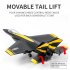 Fx935 Rc Airplane 2 4g 4ch F35 Fighter Epp Drone Remote Control Plane Electric Rc Aircraft Model Toys Black