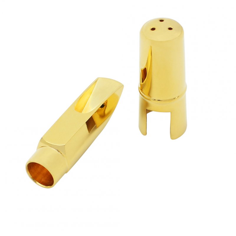 Metal Soprano Saxophone Mouthpiece Nozzle Musical Instruments Accessories(Carton) 7 mouth wind