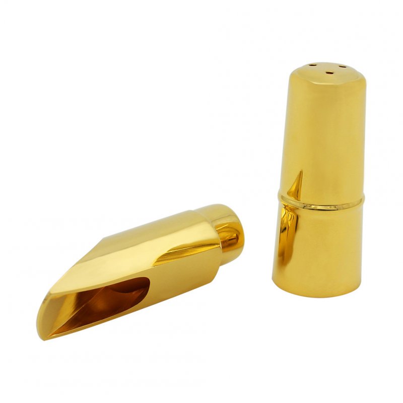 Metal Soprano Saxophone Mouthpiece Nozzle Musical Instruments Accessories(Carton) 7 mouth wind