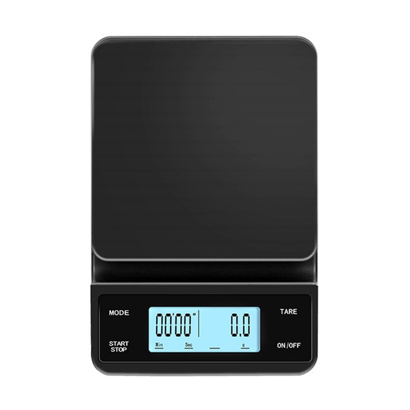 Coffee Scale with Timer 3kg/0.1g High Precision Touch Screen Lcd Display USB Rechargeable Espresso Scale Touch Screen