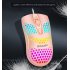 G 102 USB Computer Mouse Lightweight Hollow Wired Gaming Mouse Pink