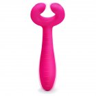 G-Spot Rabbit Waterproof Rechargeable 3 Motors Dildo Vibrator Sex Toys Adorime Silicone Clitoris Vagina Penis Stimulator red