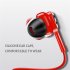 G04 In ear Bluetooth compatible Headset Handsfree Call Hanging Neck Music Sports Earplugs Magnetic Suction Headphone Black