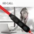 G04 In ear Bluetooth compatible Headset Handsfree Call Hanging Neck Music Sports Earplugs Magnetic Suction Headphone Red