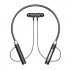 G07 Three dimensional Neck hanging  Earphone Pluggable Card Magnetic Absorbing Life grade Waterproof Bluetooth compatible Sports Headset G07  Sakura pink  Blist