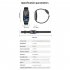 G08 Smart Watches NFC Waterproof Fitness Watch ECG Heart Rate Blood Oxygen Monitor With 1 47   Full Touch Screen Sports Smartwatch black