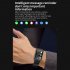 G08 Smart Watches NFC Waterproof Fitness Watch ECG Heart Rate Blood Oxygen Monitor With 1 47   Full Touch Screen Sports Smartwatch black