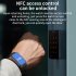 G08 Smart Watches NFC Waterproof Fitness Watch ECG Heart Rate Blood Oxygen Monitor With 1 47   Full Touch Screen Sports Smartwatch black