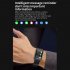 G08 Smart Watches NFC Waterproof Fitness Watch ECG Heart Rate Blood Oxygen Monitor With 1 47   Full Touch Screen Sports Smartwatch black