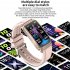 G08 Smart Watches NFC Waterproof Fitness Watch ECG Heart Rate Blood Oxygen Monitor With 1 47   Full Touch Screen Sports Smartwatch black
