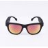 G1 Bone Conduction Music Playing Headset Polarized Glasses Sunglasses Black Frame Red Lenses