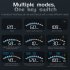 G10 Hud Gps Head Up Display Speedometer Overspeed Led Monitor Windscreen Projector With Overspeed Alarm Digital Clock green light