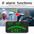 G10 Hud Gps Head Up Display Speedometer Overspeed Led Monitor Windscreen Projector With Overspeed Alarm Digital Clock green light