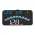 G10 Hud Gps Head Up Display Speedometer Overspeed Led Monitor Windscreen Projector With Overspeed Alarm Digital Clock green light