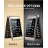 G10 c Dual display Dual sim Cellphone 1800mah Large Battery Flip Mobile Phone With Big Voice Loudspeaker Tarnish Color