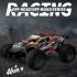 G105 1 10 Scale RC Car 2 4ghz 4wd 46km h  High speed Big Wheel RC Car Off Road Waterproof Green