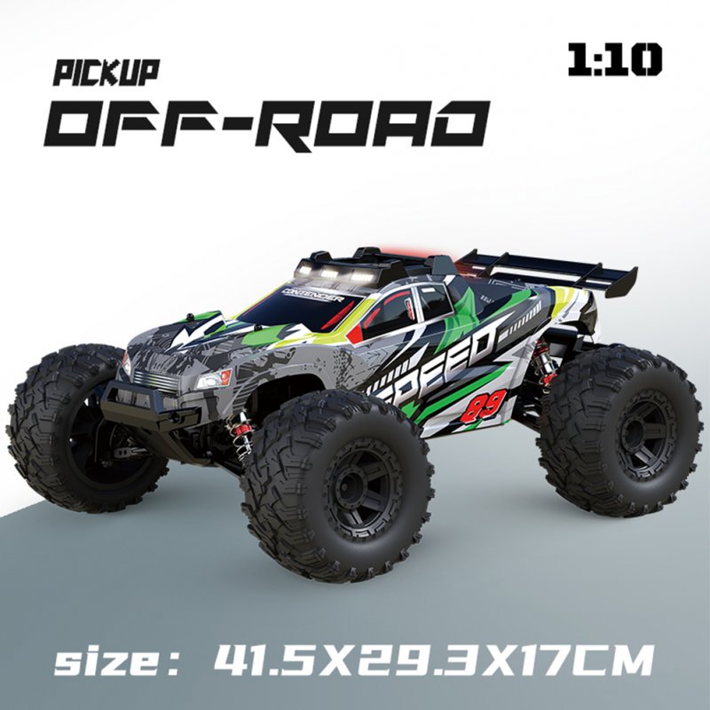 G105 1:10 Scale RC Car 2.4ghz 4wd 46km/h+ High-speed Big Wheel RC Car