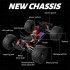 G105 1 10 Scale RC Car 2 4ghz 4wd 46km h  High speed Big Wheel RC Car Off Road Waterproof Green