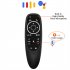 G10s Pro Bts TV Remote Control 6 axis Gyroscope Wireless Infrared Backlight Remote Black G10 BTS
