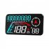 G12 Car Digital Head Up Display 5 5 Inch GPS Over Speed Alarm Speedometer Colorful