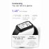 G132 Women Smart Watch 1 45inch Color Screen Heart Rate Blood Oxygen Sleep Monitoring Waterproof Silver