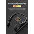 G18 Bone Conduction Headphones Sports Headphones Waterproof Bluetooth Headset black