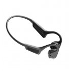 G18 Bone Conduction Headphones Sports Headphones Waterproof <span style='color:#F7840C'>Bluetooth</span> Headset black