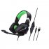 G20 Dynamic Rgb Dual Streamer Wired  Headset Noise Reduction Microphone Stereo Ergonomic Head mounted Gaming Computer Earphone Black