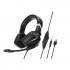 G20 Dynamic Rgb Dual Streamer Wired  Headset Noise Reduction Microphone Stereo Ergonomic Head mounted Gaming Computer Earphone Black green
