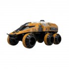 G2065 1:12 Full Scale Mars Detecting Car Six-wheeled Space Vehicle Rc Tank Remote Control Toys For Birthday Gifts Yellow G2065 1:12