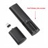G20S Air Mouse Wireless Remote Keyboard Voice Inputting Air Fly Mouse Remote Control With USB Receiver Compatible For Android TV Box Tablet PC black