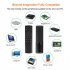 G20S Air Mouse Wireless Remote Keyboard Voice Inputting Air Fly Mouse Remote Control With USB Receiver Compatible For Android TV Box Tablet PC black