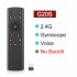 G20S Air Mouse Wireless Remote Keyboard Voice Inputting Air Fly Mouse Remote Control With USB Receiver Compatible For Android TV Box Tablet PC black